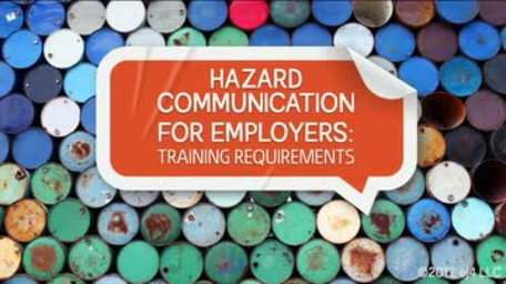 Hazard Communication for Employers: 04. Training Requirements