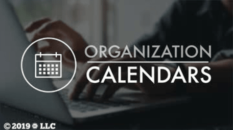 Organization: Calendars