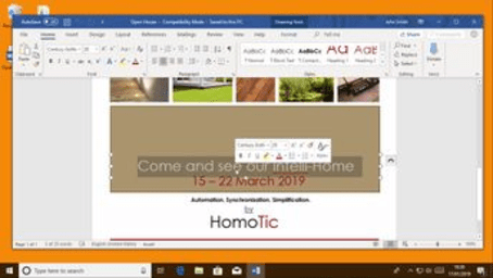 Word Office 365 (Windows): Formatting documents