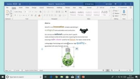 Word Office 365: Illustrating Documents