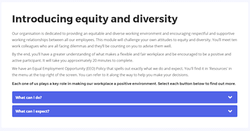 Equity and Diversity