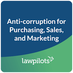 Compliance: Anti-corruption for Purchasing, Sales, and Marketing