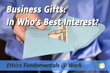 Business Gifts - In Who's Best Interest?