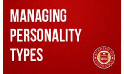 Managing Personality Types