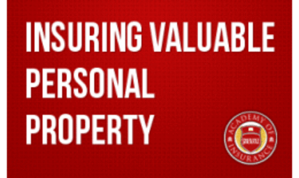 Insuring Valuable Personal Property