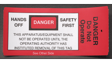 Lockout Tagout Safety Program