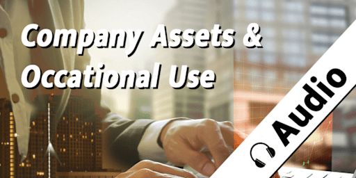 Company Assets and Occasional Use