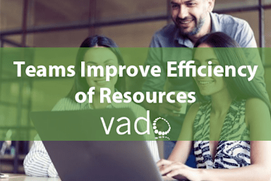 Teams Improve Efficiency of Resources