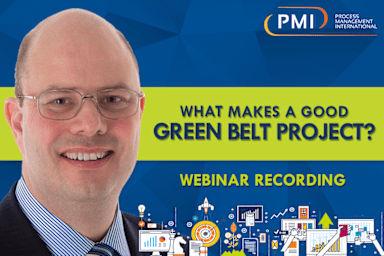 What Makes A Good Green Belt Project? Webinar