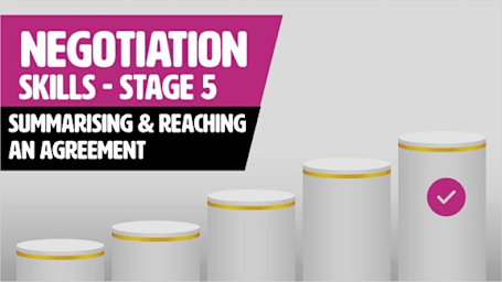 Stage 5 - Summarising & Reaching An Agreement - Rapid Recall