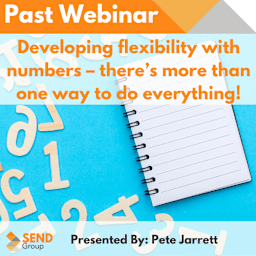 Developing flexibility with numbers – there’s more than one way to do everything!