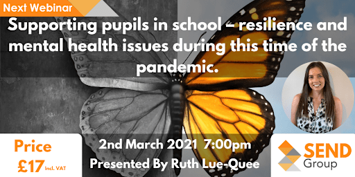 Supporting pupils in school - resilience and mental health issues during this time of the pandemic.