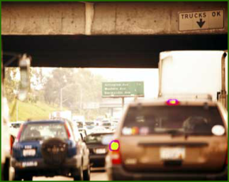 Hazards of Tailgating - Large Vehicles