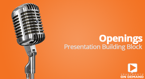 Presentation Building Block 10: Openings