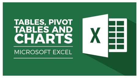 Table, Pivot Tables & Charts in Excel