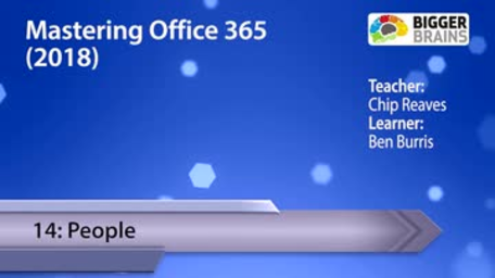 Mastering Office 365 2018: People