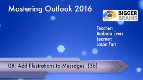 Mastering Outlook 2016: Add Illustrations to Messages