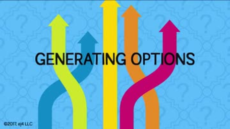 Decision Making Basics: 05. Generating Options