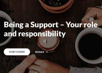 Being a Support: Your role and responsibility