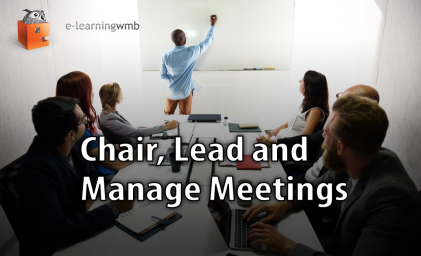 Chair, Lead and Manage Meetings