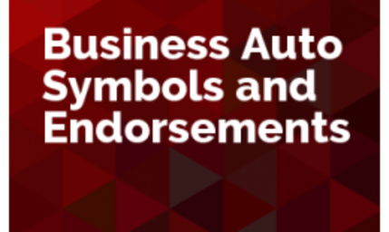 Business Auto Symbols and Endorsements