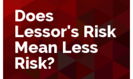 Does Lessors Risk Mean Less Risk