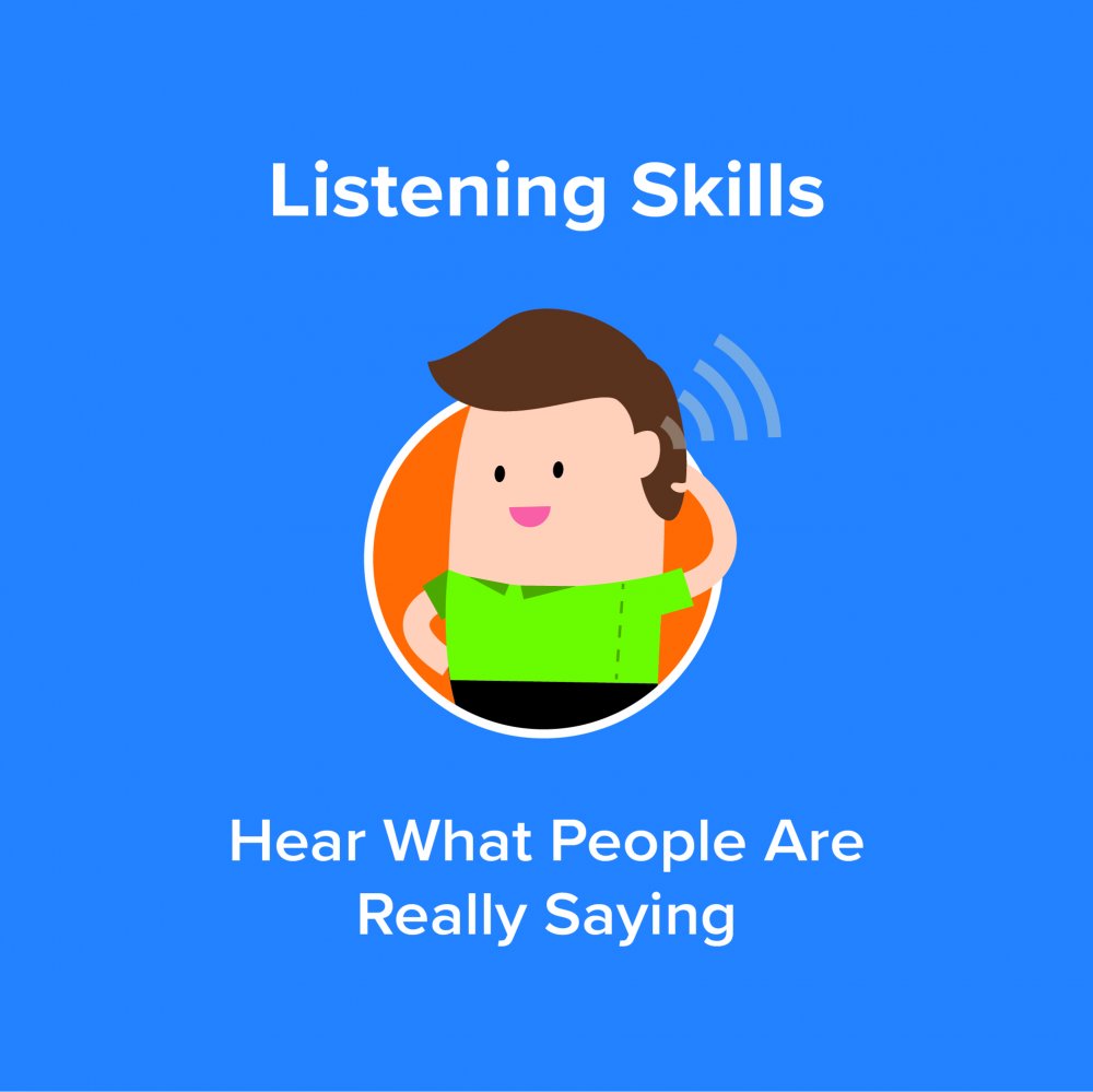 Listening Skills Infographic image