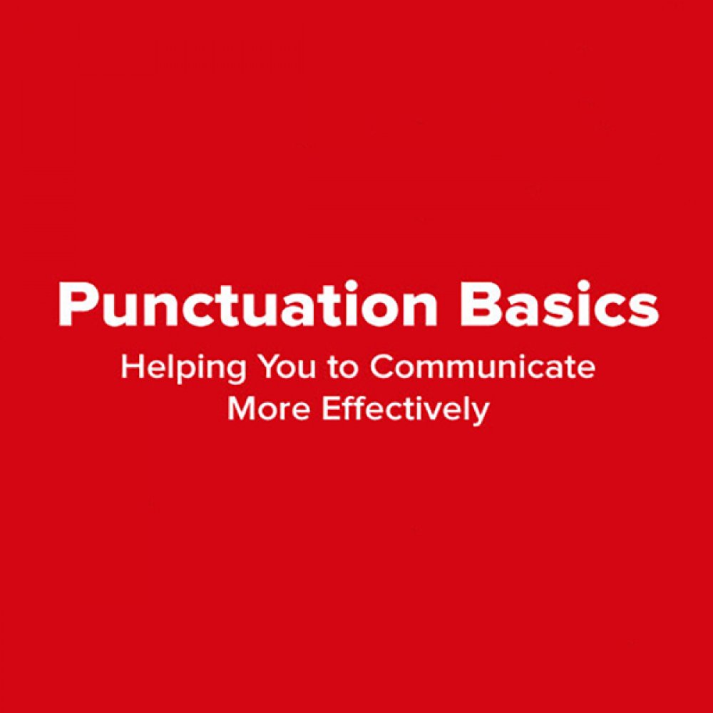 Punctuation Basics – Part 1 Infographic image