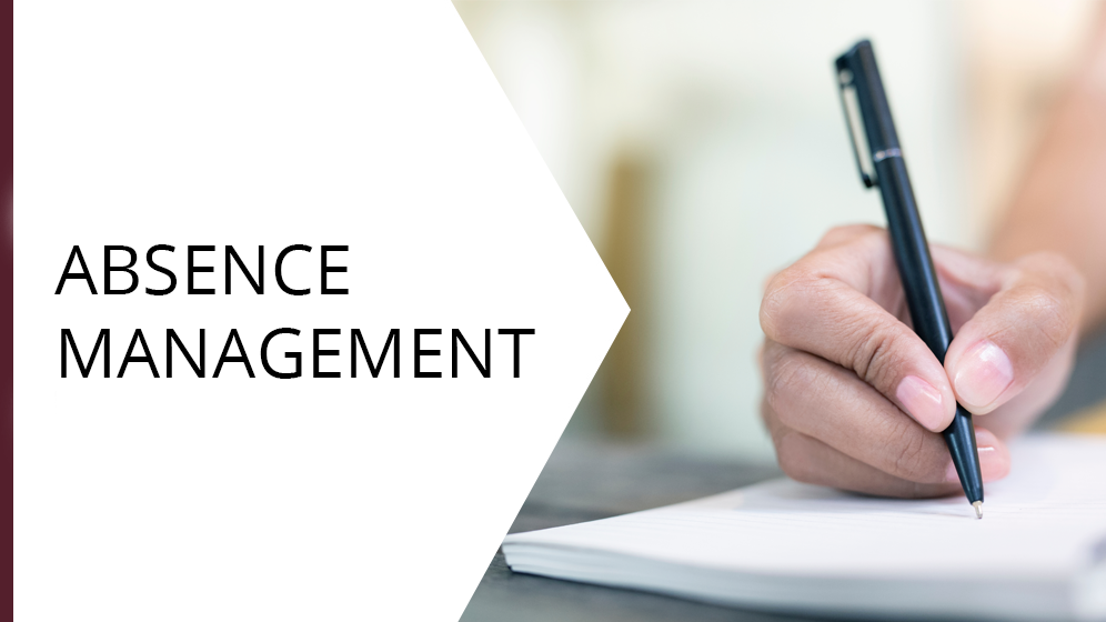 Absence Management Module Absence Management Module