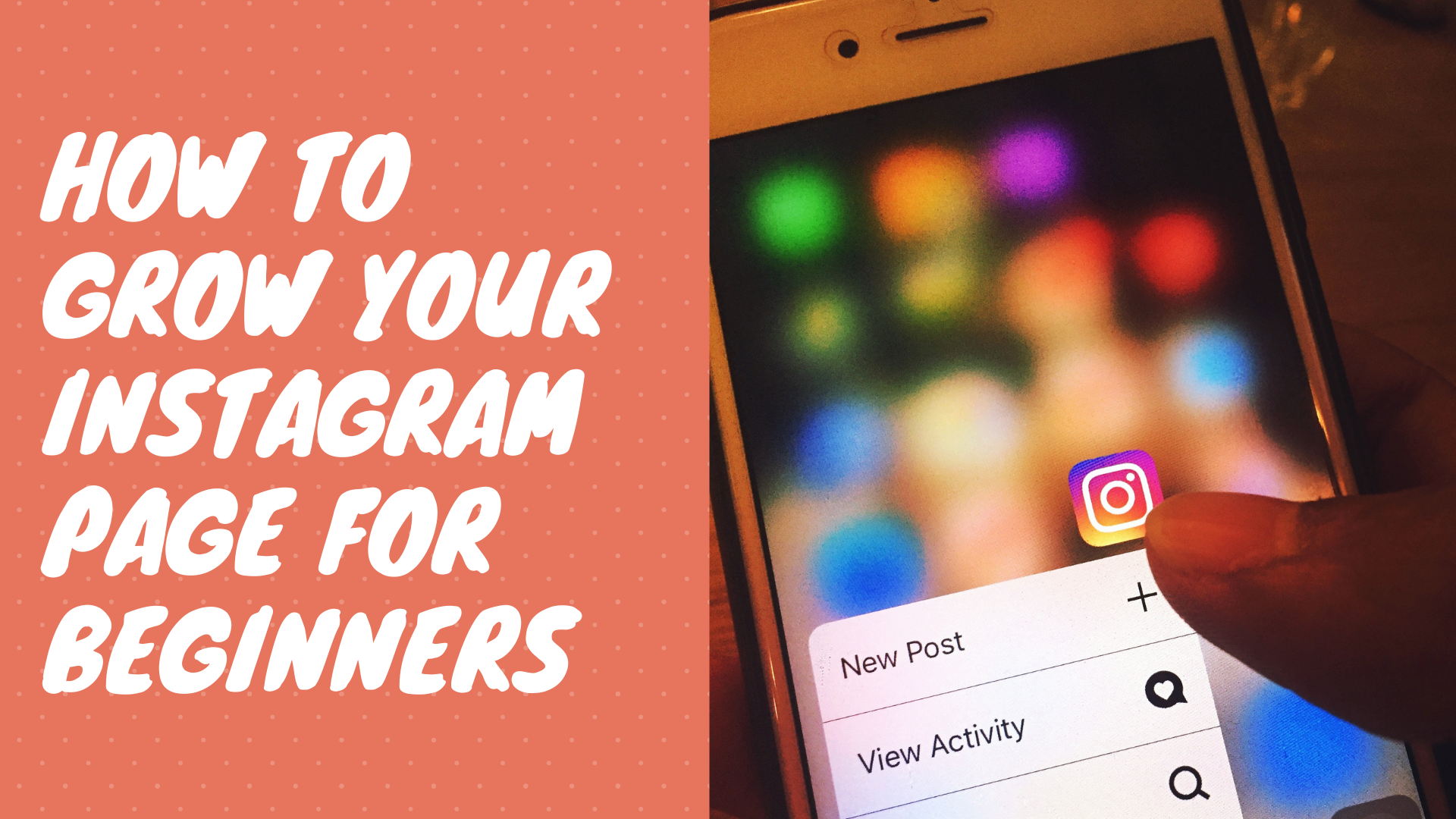 instagram for beginners