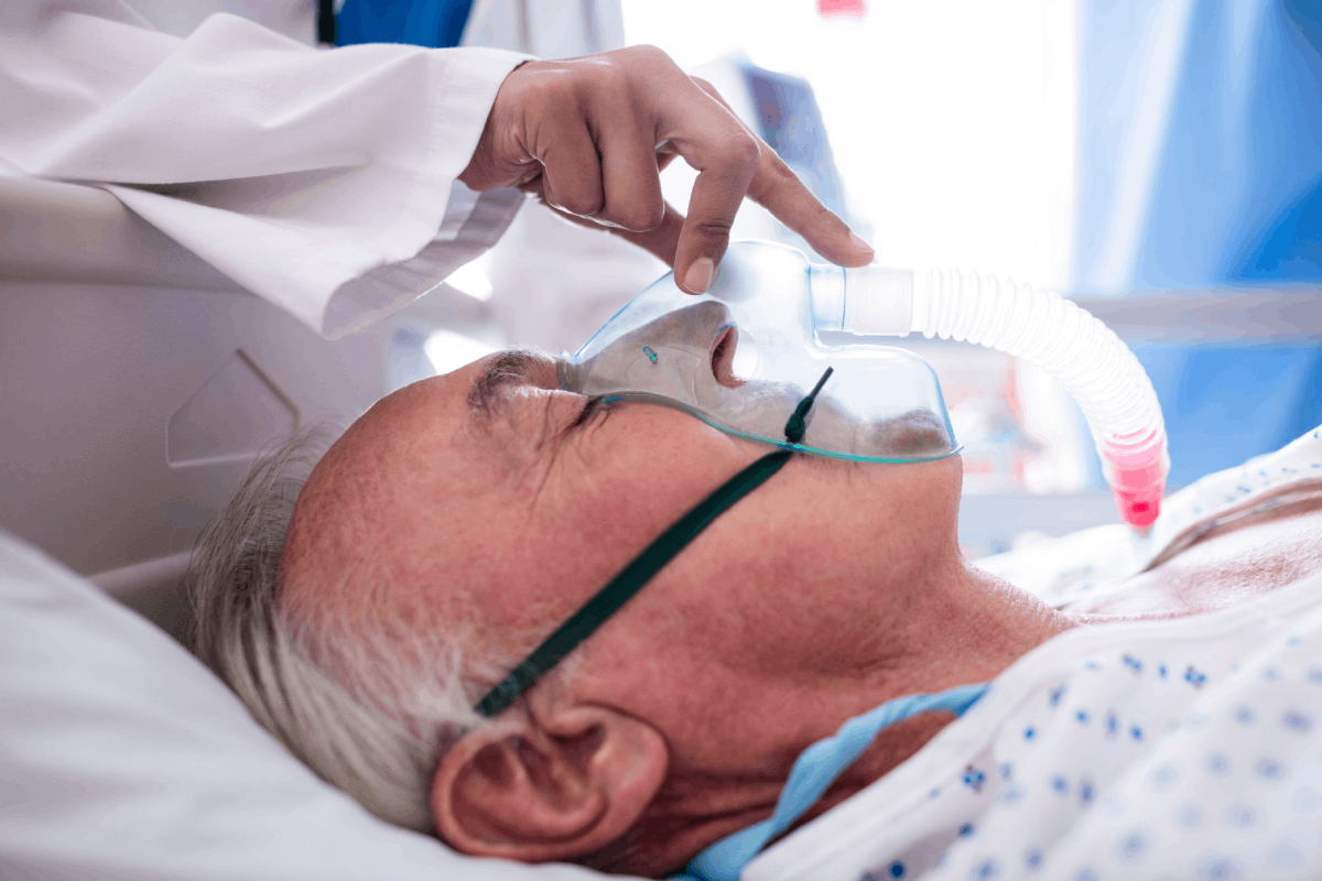 Medical examination for a session of oxygen therapy under pressure