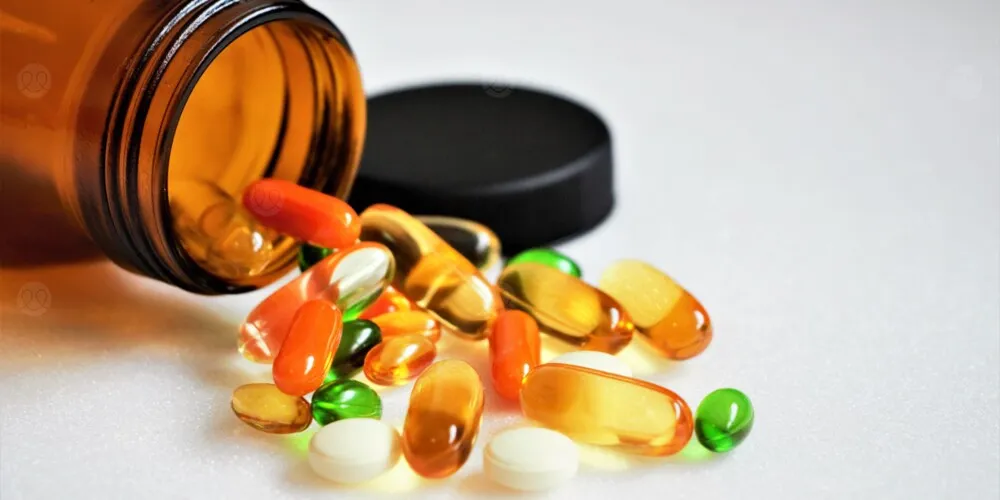Vitamins display