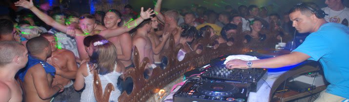 Visit Malia and see some amazing nightclubs and bar and have one big party