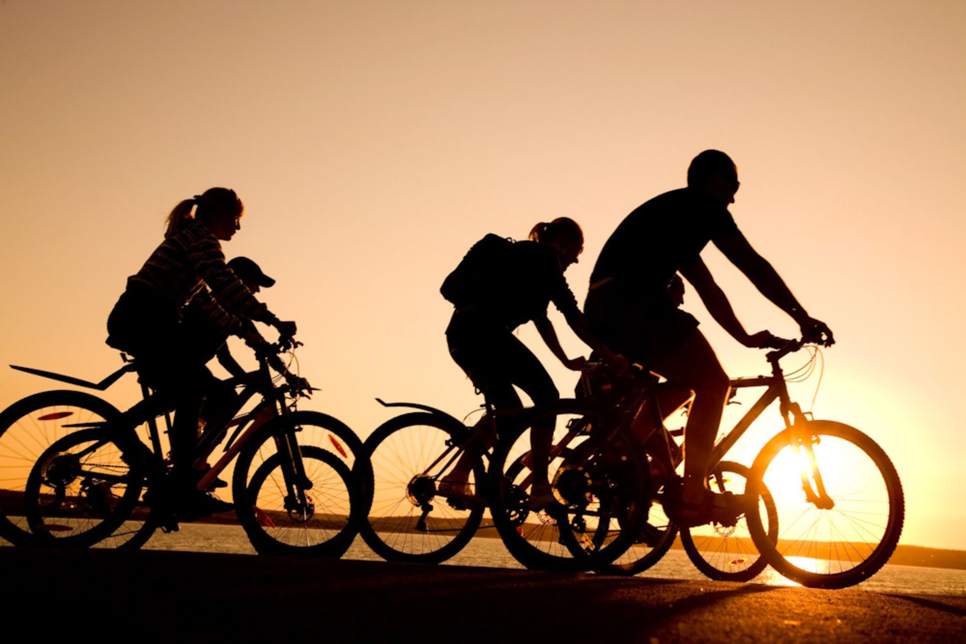 Radtour mit E-Bikes