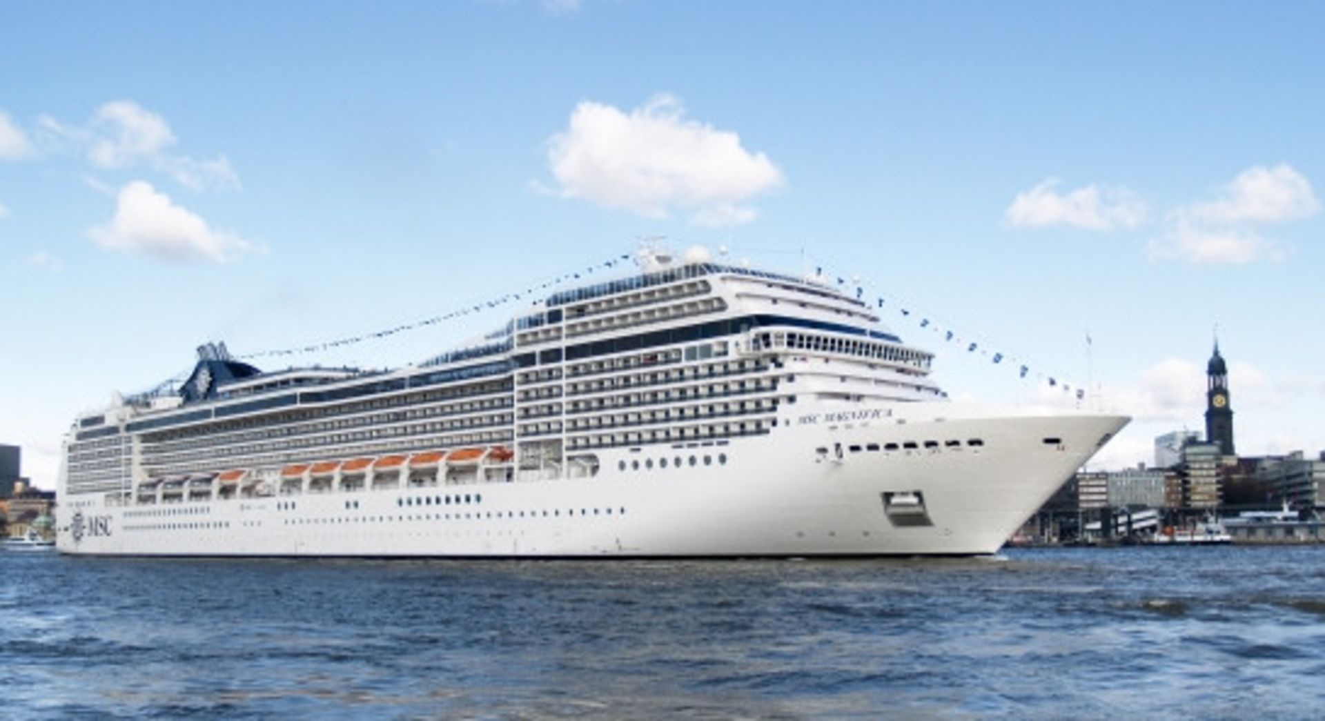 MSC Magnifica in Hamburg