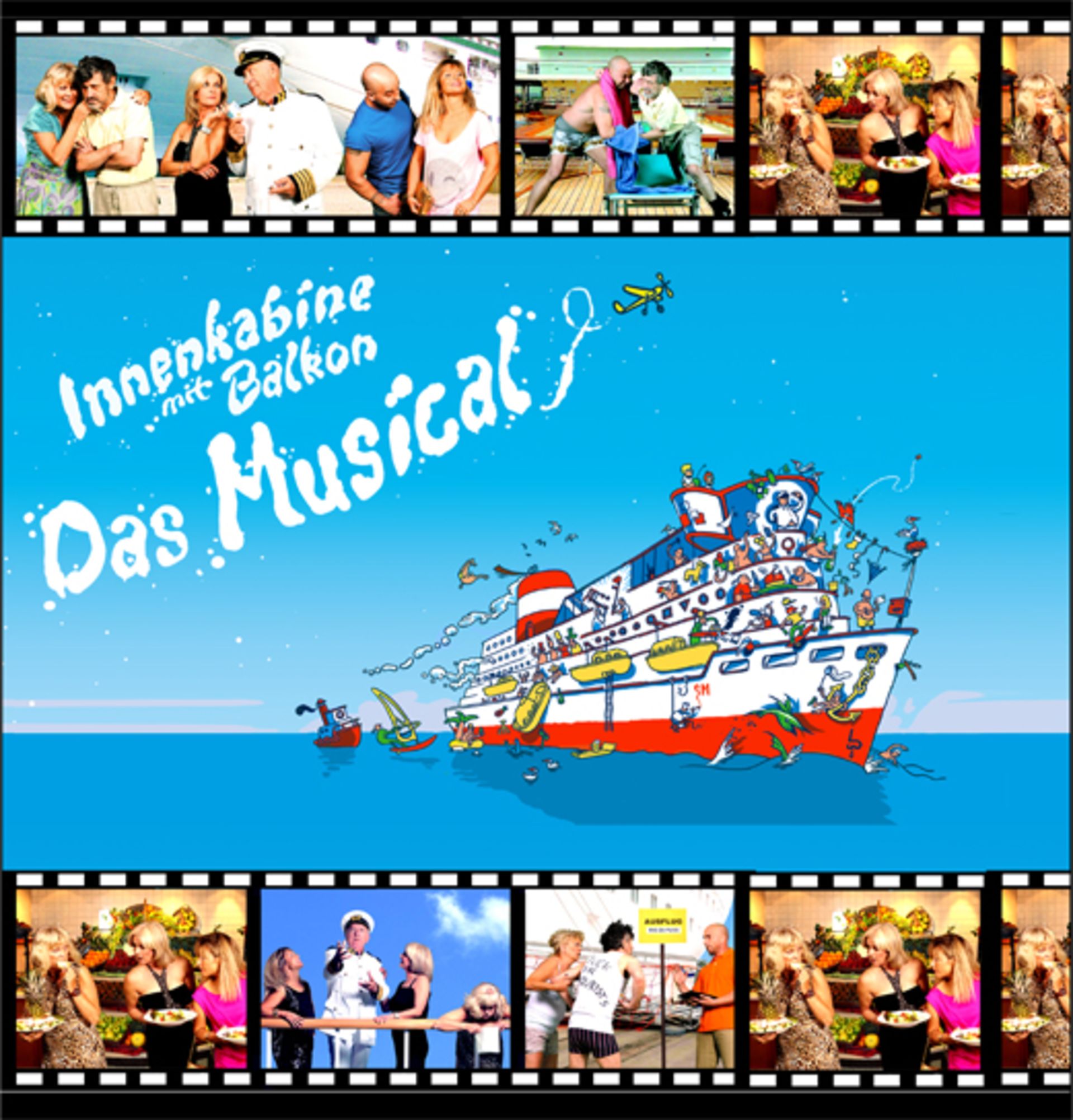 Innenkabine mit Balkon - das Musical