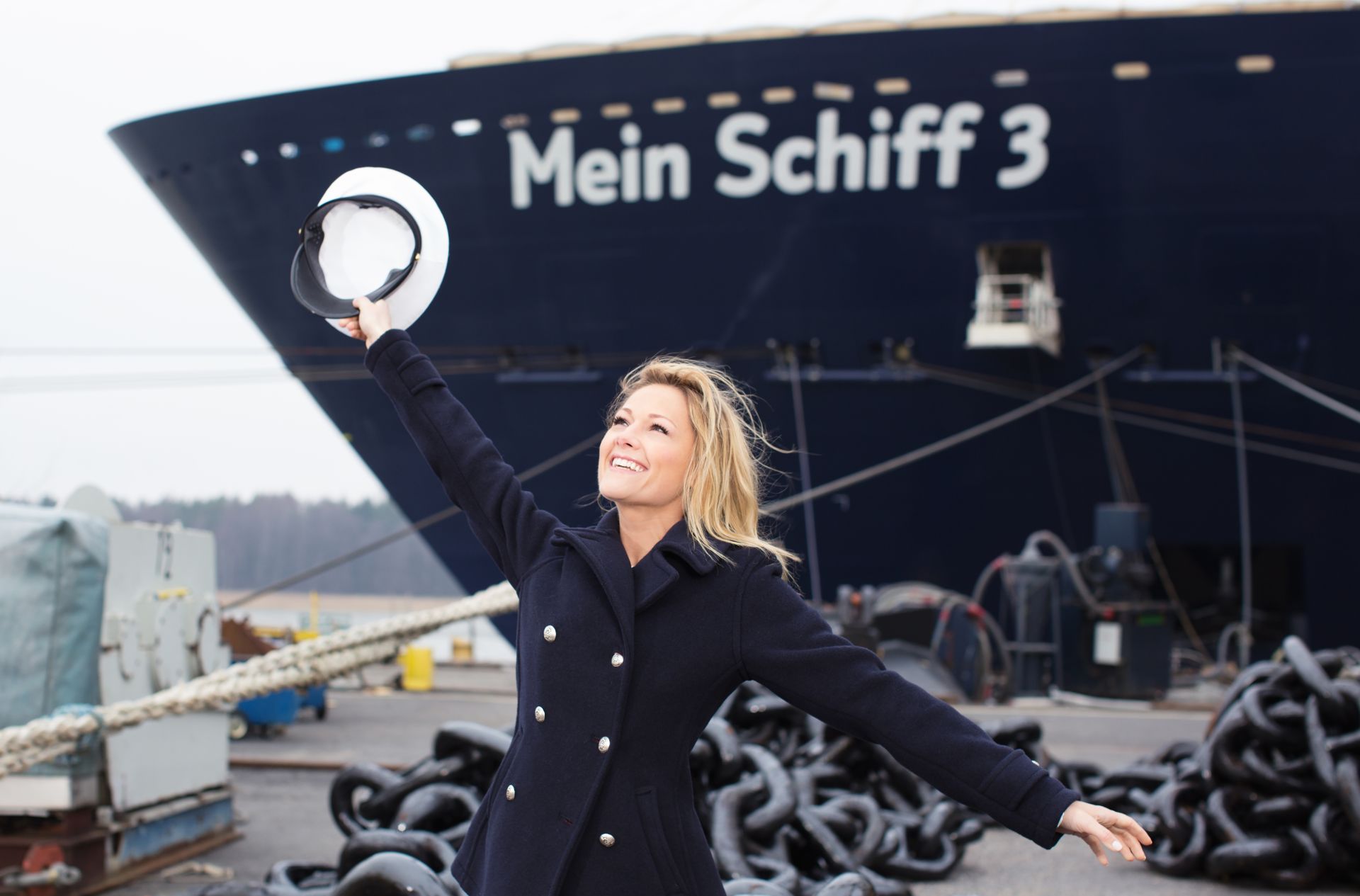 Helene Fischer ist die Taufpatin der Mein Schiff 3