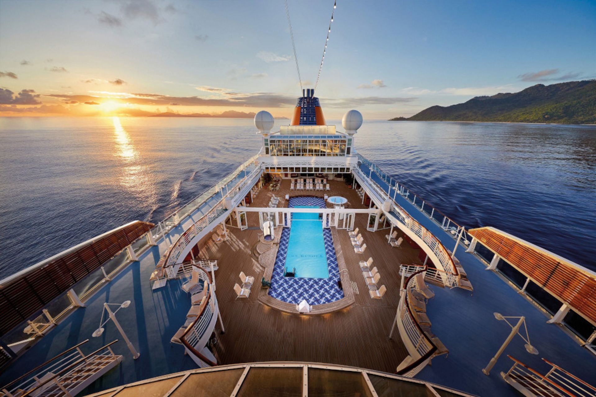An Deck der MS EUROPA