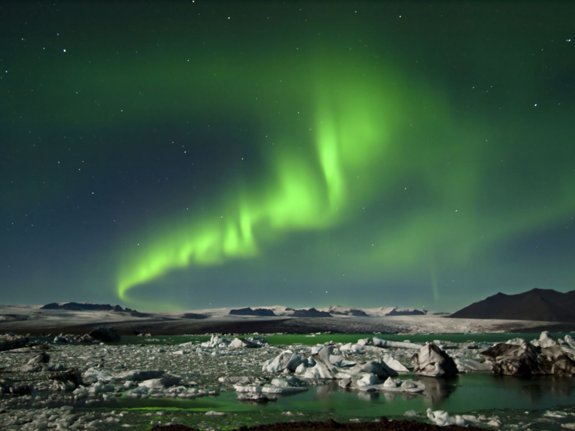 Polarlichter auf der Kreuzfahrt in den Norden