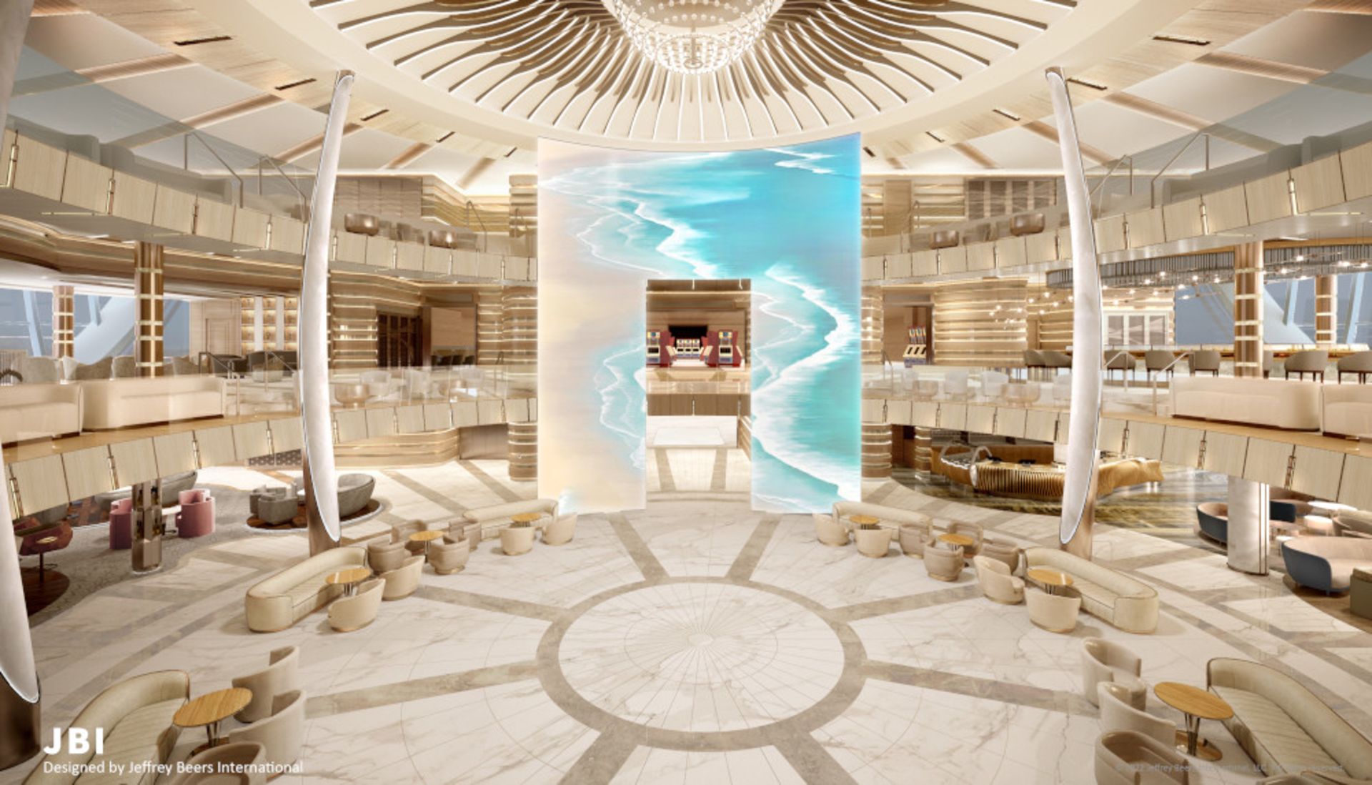 Die Piazza der Sun Princess