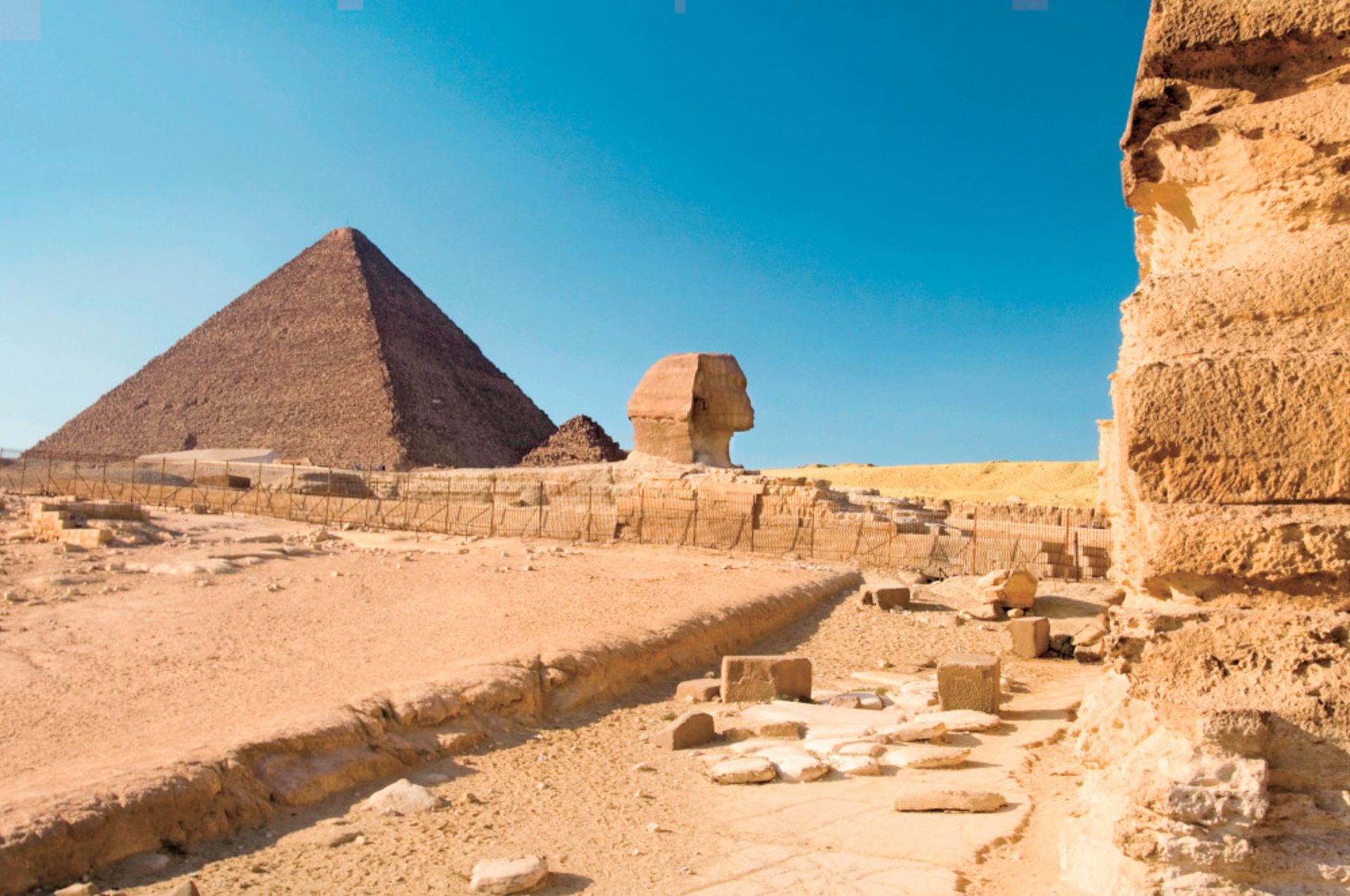 Die Großen Pyramiden von Gizeh