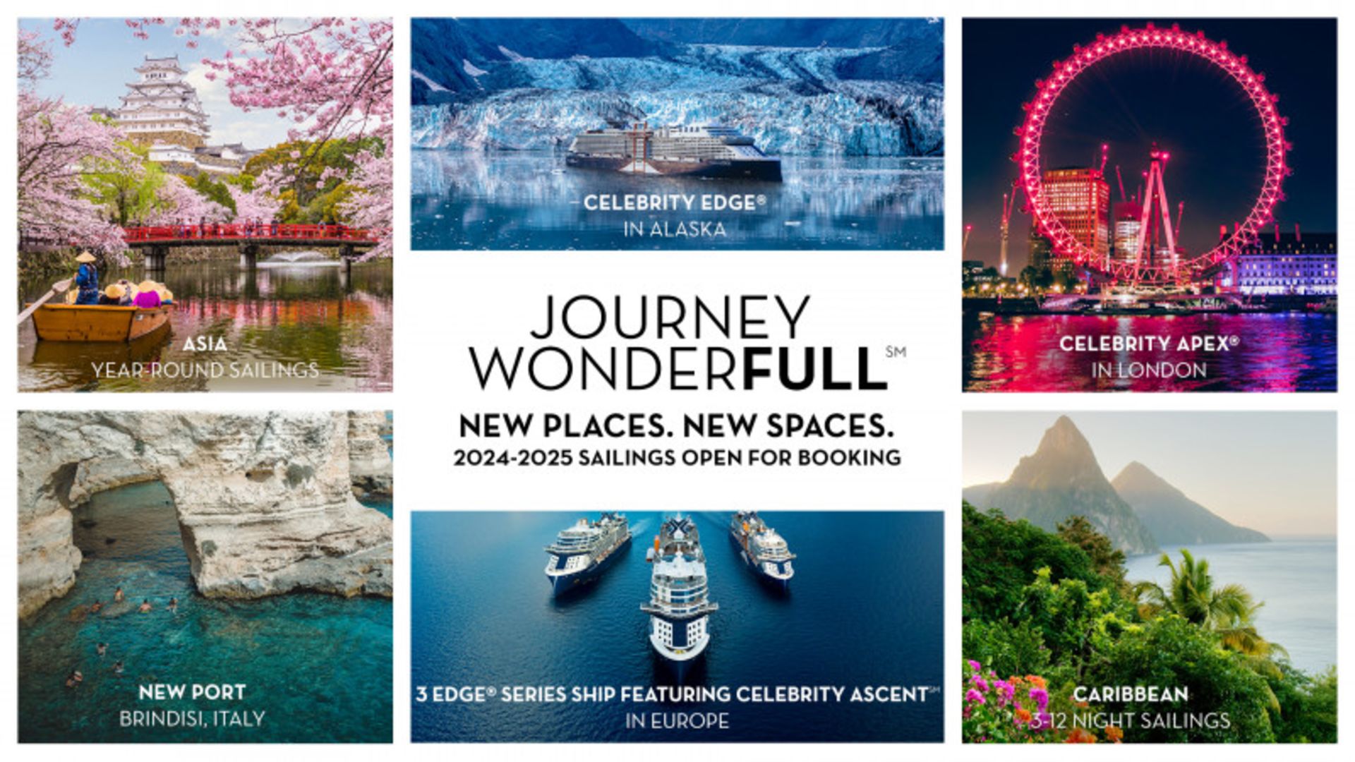 Wonderfull journeys mit Celebrity Cruises