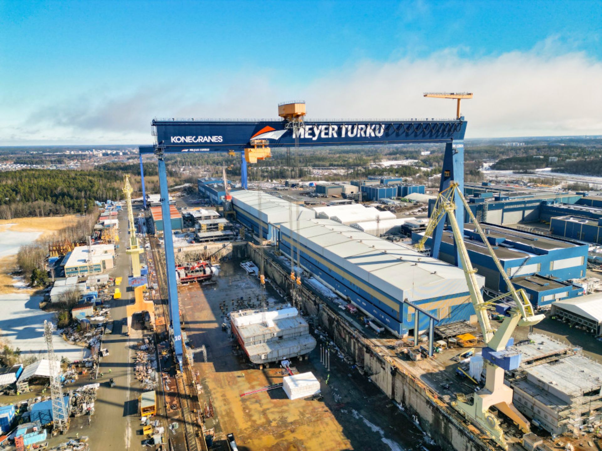Erfolgreiche Kiellegung des TUI Cruises Neubaus