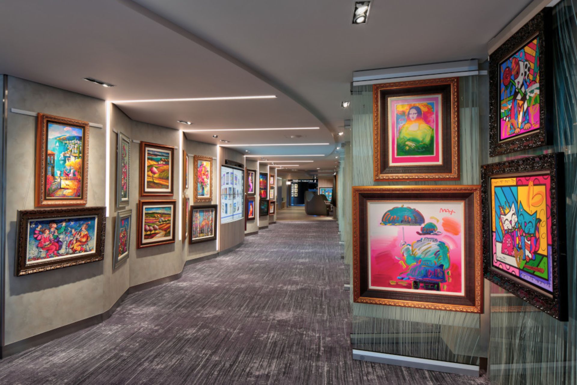 Kunst und Design an Bord der Edge-Klasse
