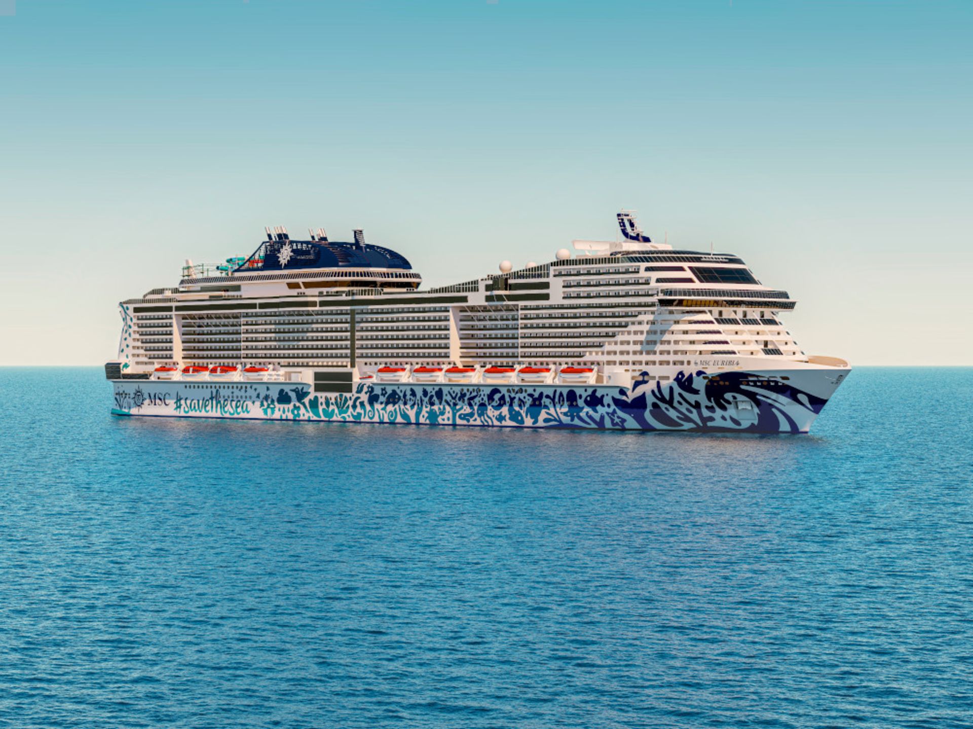 Eine ehrwürdige Taufzeremonie für "das Schiff der Zukunft" von MSC Cruises