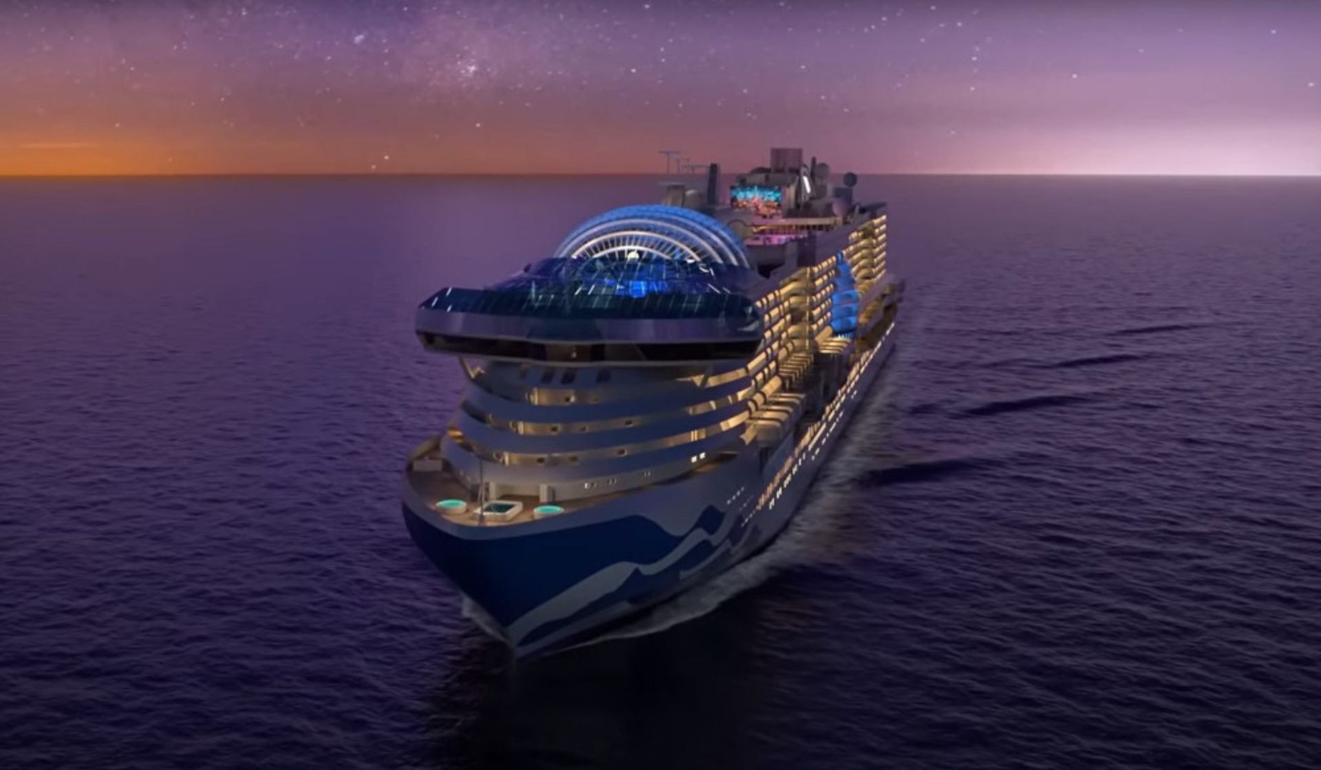 Princess Cruises kündigte einen neuen Stern am Kreuzfahrt-Himmel an