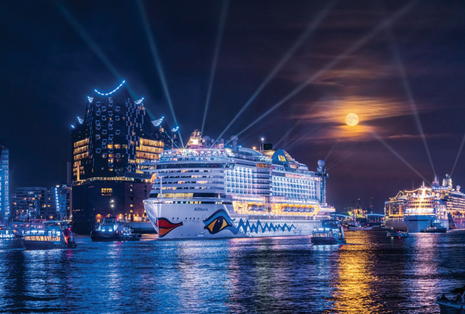 600 Quadratmeter AIDA Urlaubswelt versprechen Entertainment und Gänsehautmomente