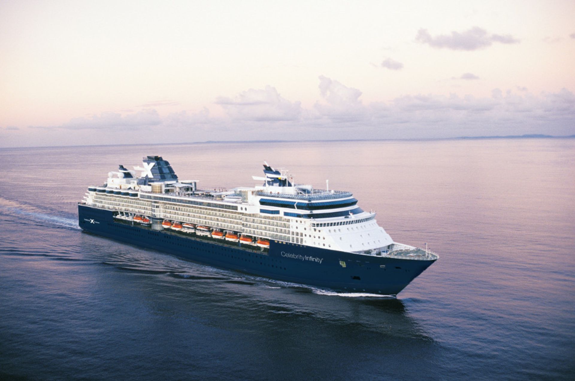 Celebrity Infinity nach ihrem Werftaufenthalt 2024