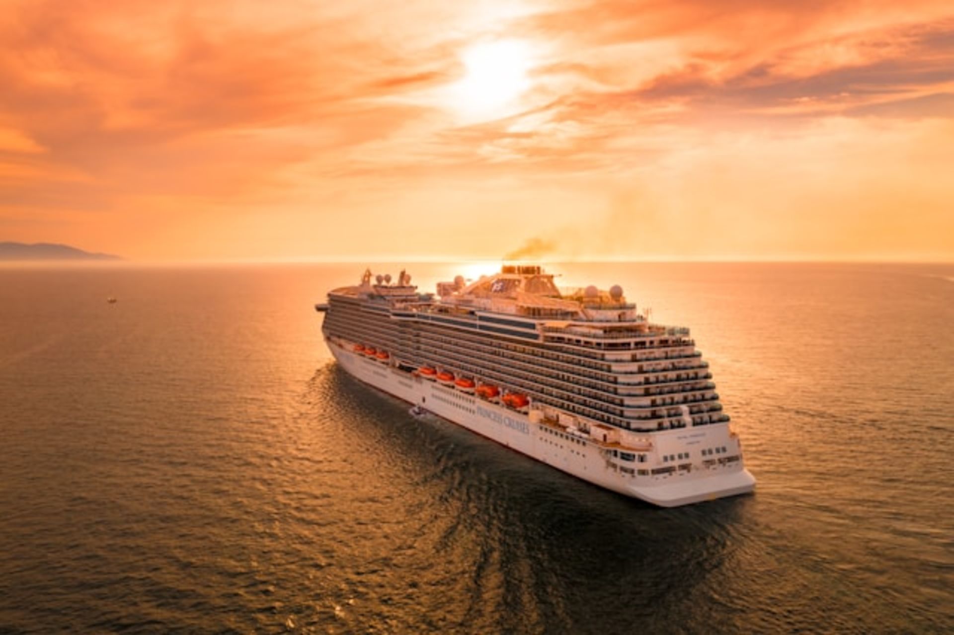 Royal Princess auf hoher See
