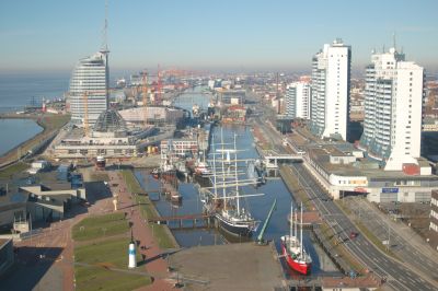 K&uuml;ste Westeuropas ab/bis Bremerhaven
